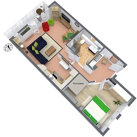 Διαμέρισμα Parkresidenz Am Hafen Hf 11 - Meerzeit *